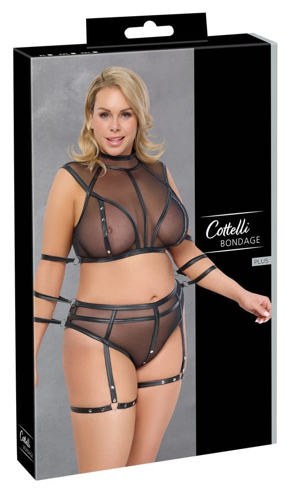 BONDAGE set features a Top Set Bondage 2XL