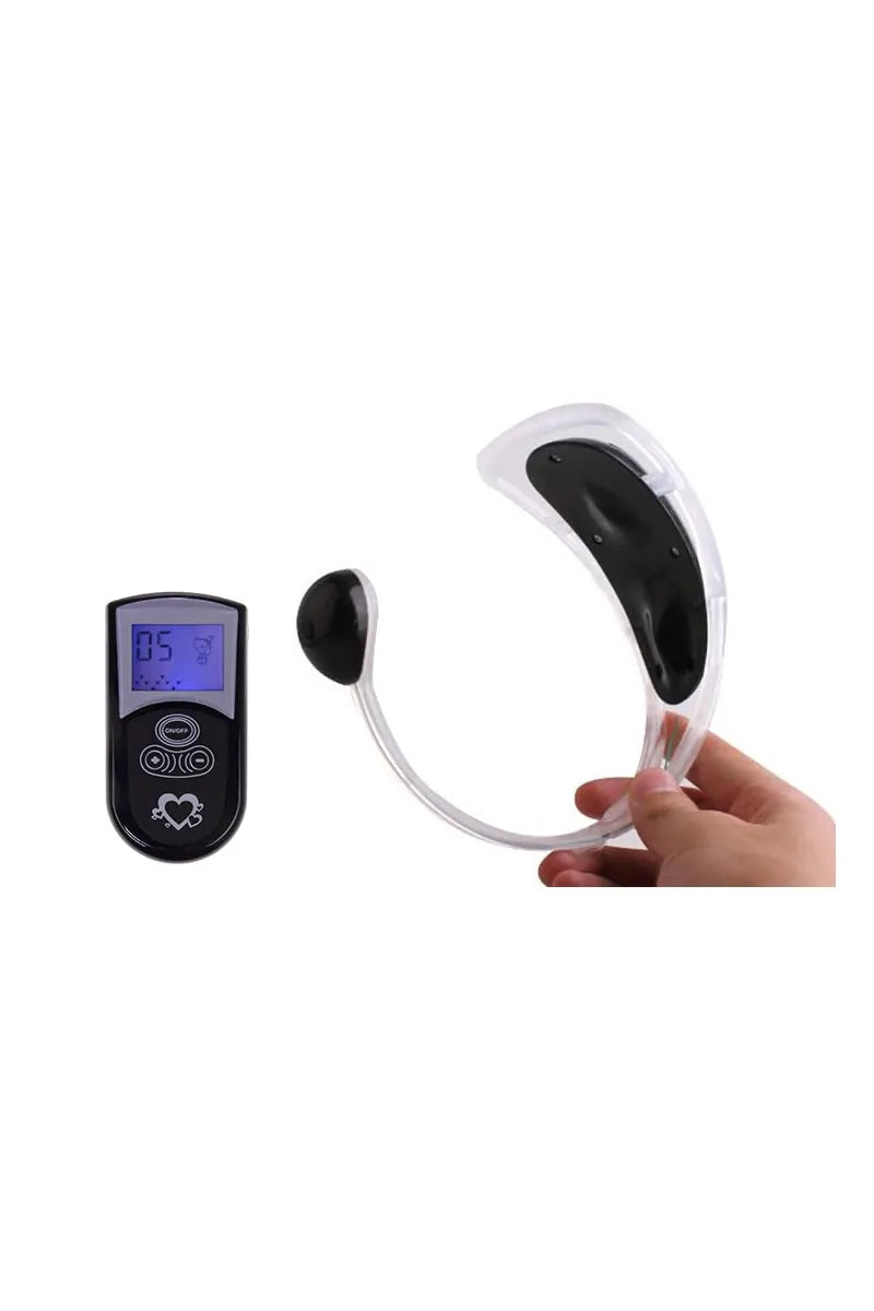 CIKINI C-STRING PANTY VIBE 10 VIBRATION MODES REMOTE CONTROL PURPLE
