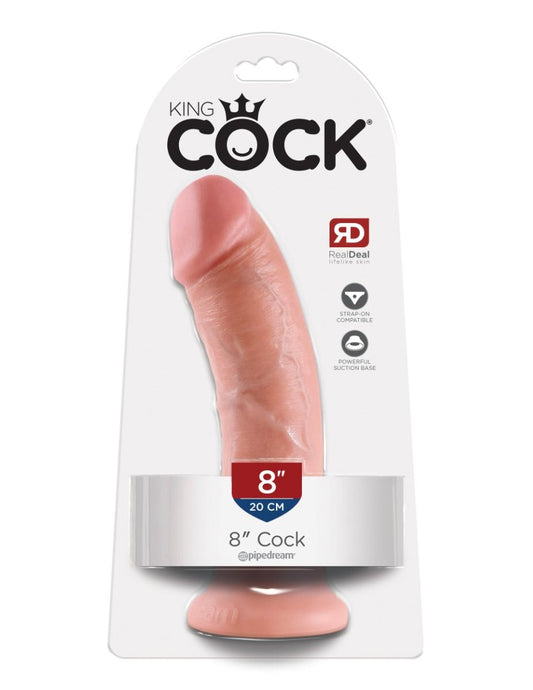 King Cock - 8" Cock - Light