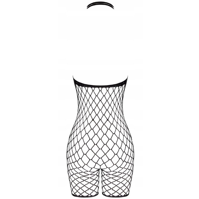 Fantasy by Cottelli - Sexy Crotchless Jumpsuit SL