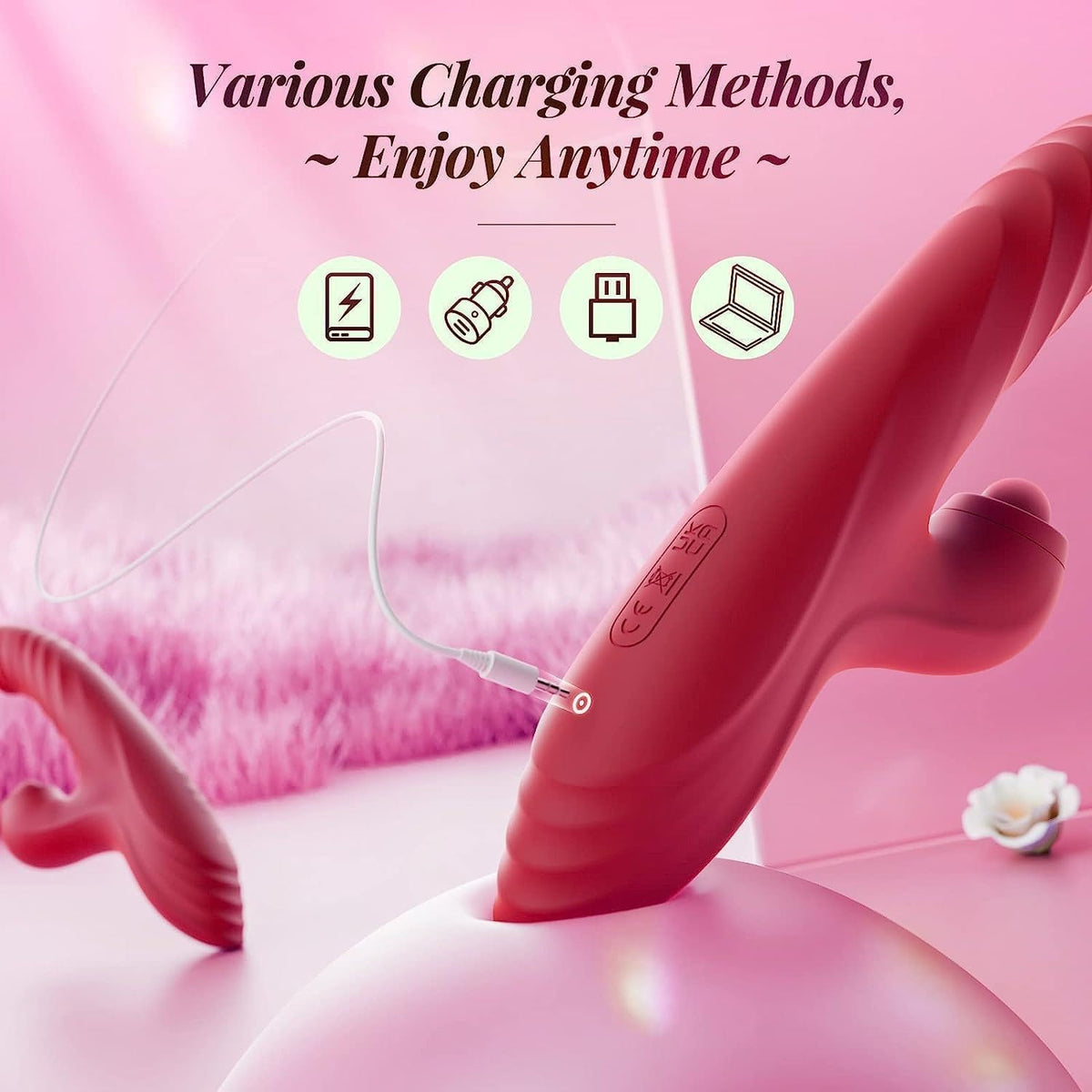 Men's 3-in-1 Thrusting Prostate Massager – 7 Thrusting Modes &amp; 10 Vibrations