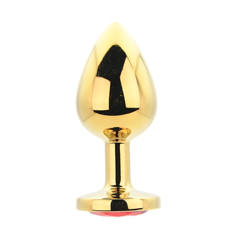 Gold Metal Butt Plug Small, Medium or Large