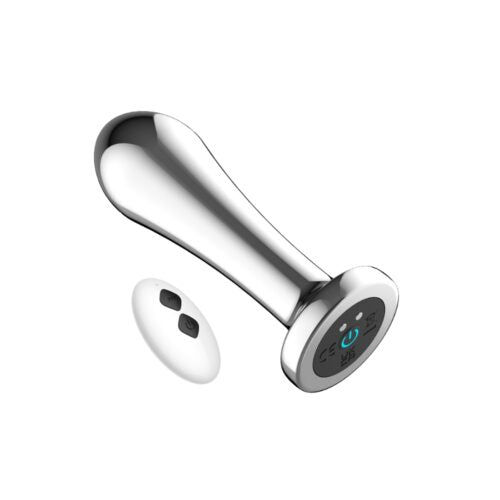 Remote Controlled Metal Vibrating Anal Plug