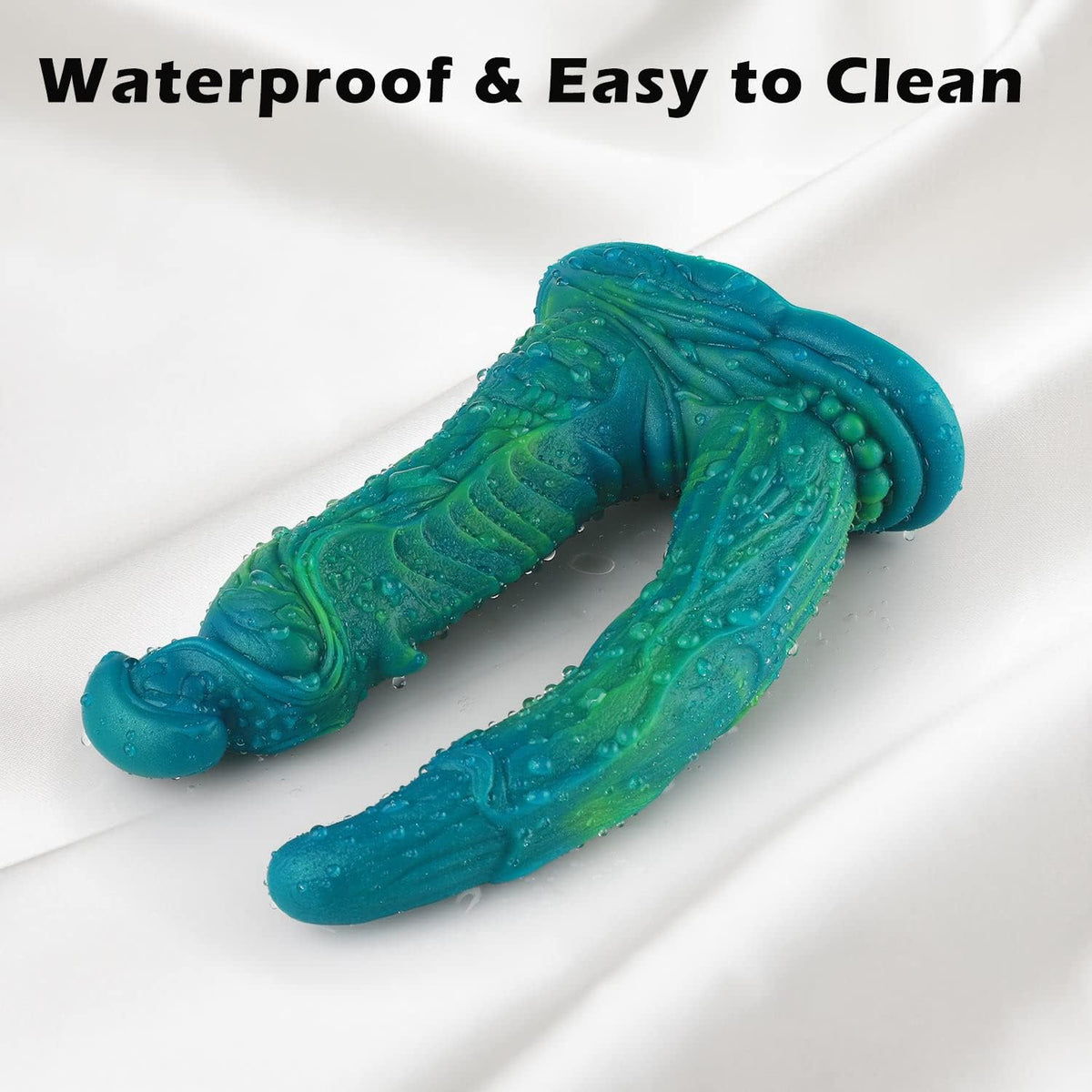 Monster Dragon Double Silicone Fantasy Dildo – 9 Inch