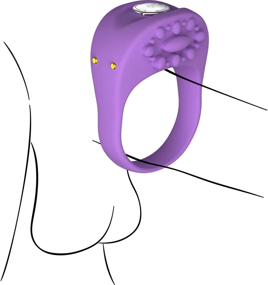 Key Rechargeable Vibrating Ring 5 Speeds