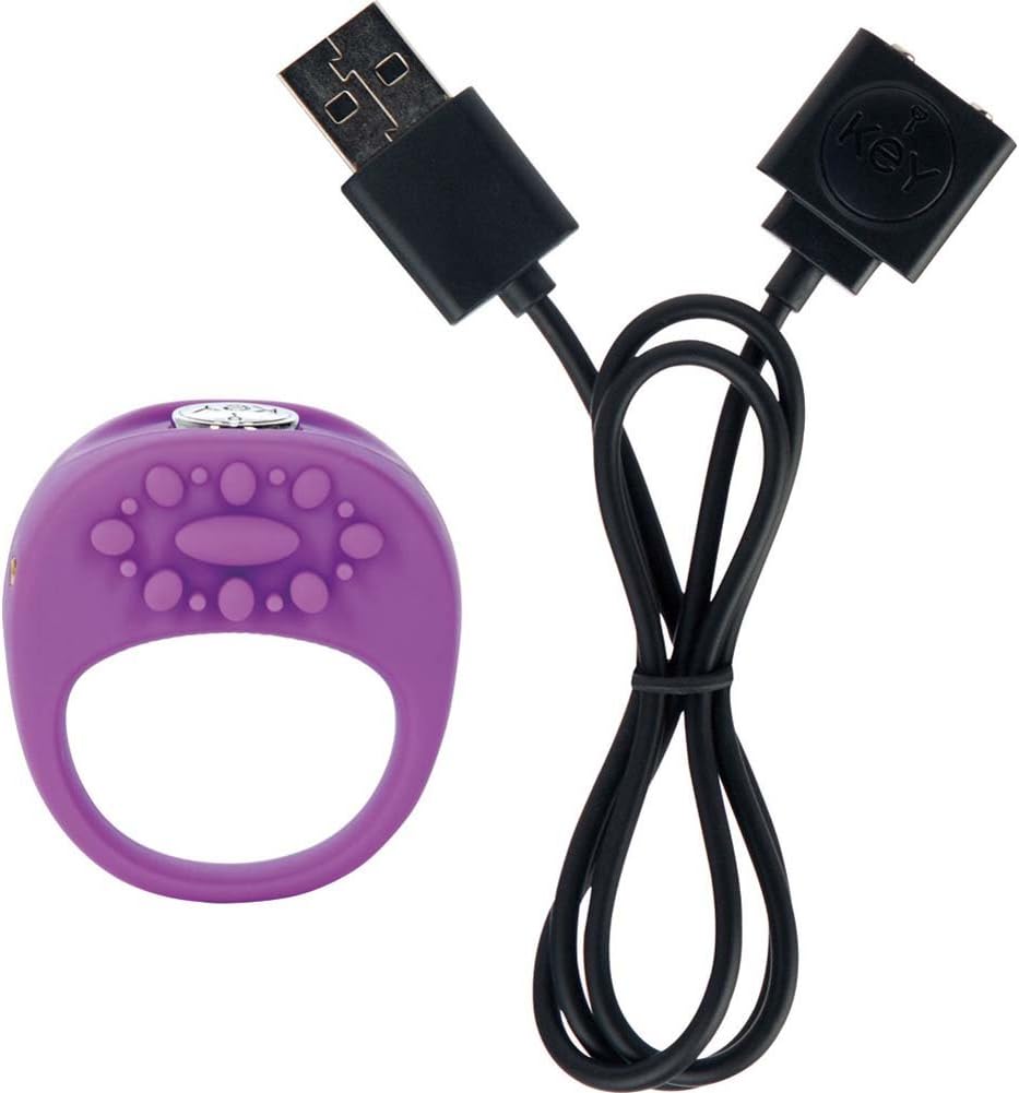 Key Rechargeable Vibrating Ring 5 Speeds