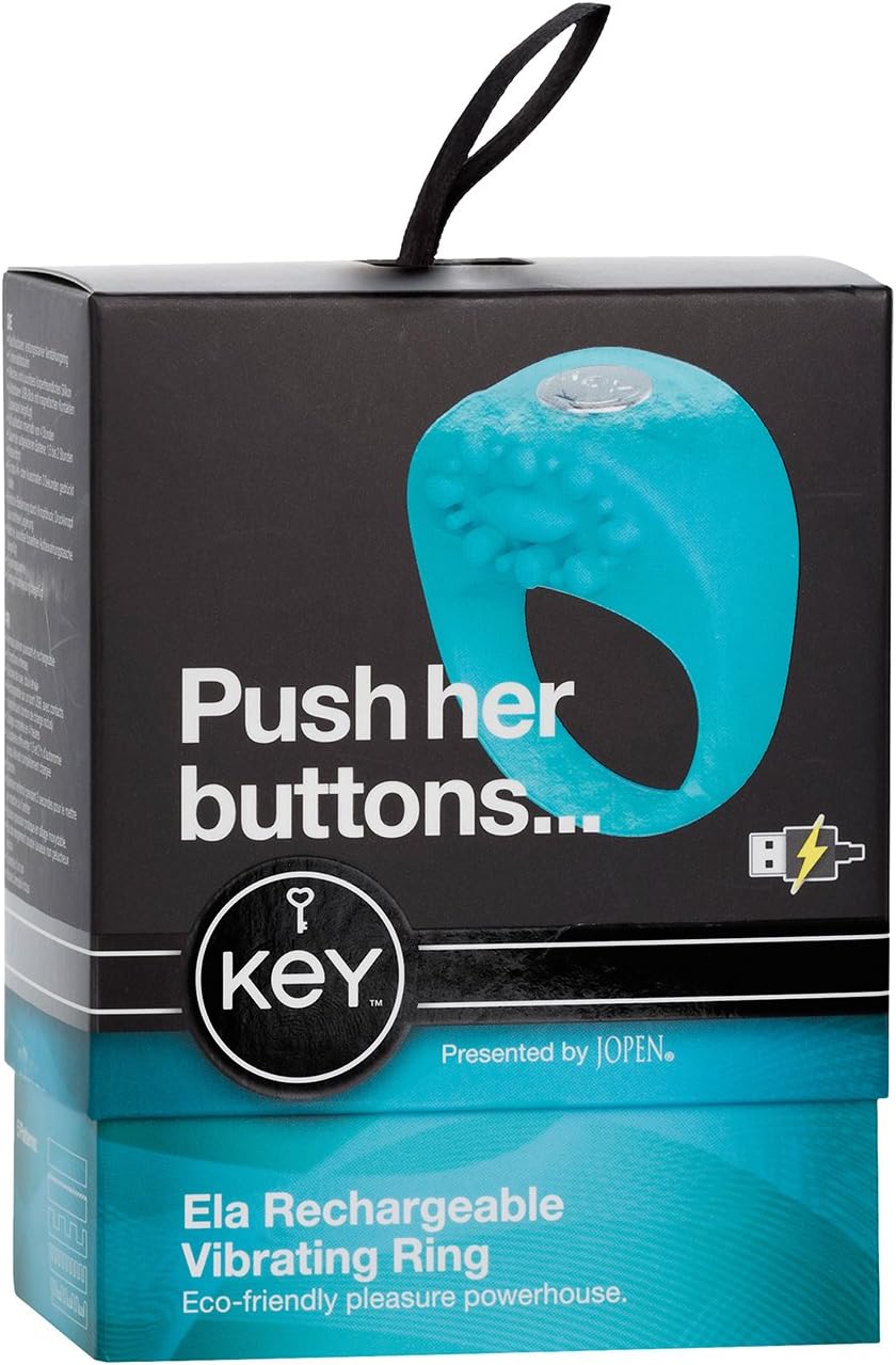 Key Rechargeable Vibrating Ring 5 Speeds