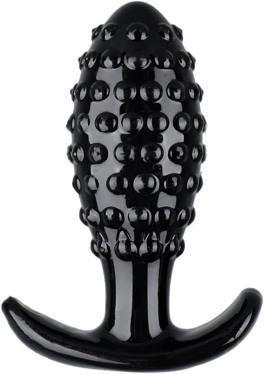 Anal Plug Cute Shape 12cms Butt Plug in Black