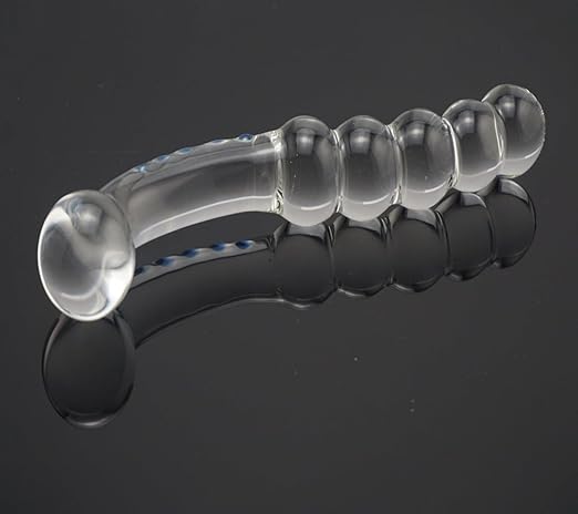 8" Pyrex Plug Crystal Glass Balls Butt Plug 20CMs