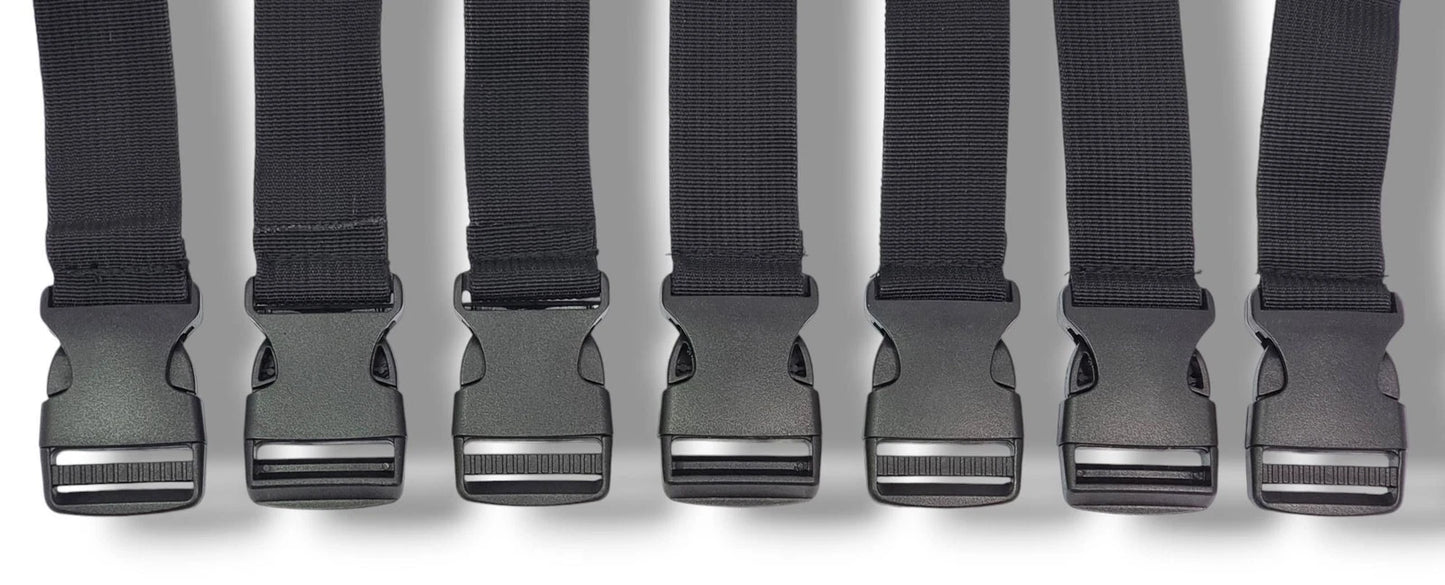 7 x Quick Release Restraints - Use these all time - So Easy for everything