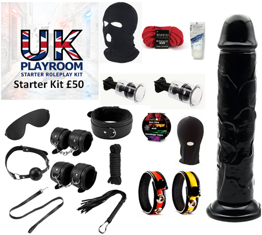 UK Playroom Bondage Starter - 15 items - Kit 2 - £50.00
