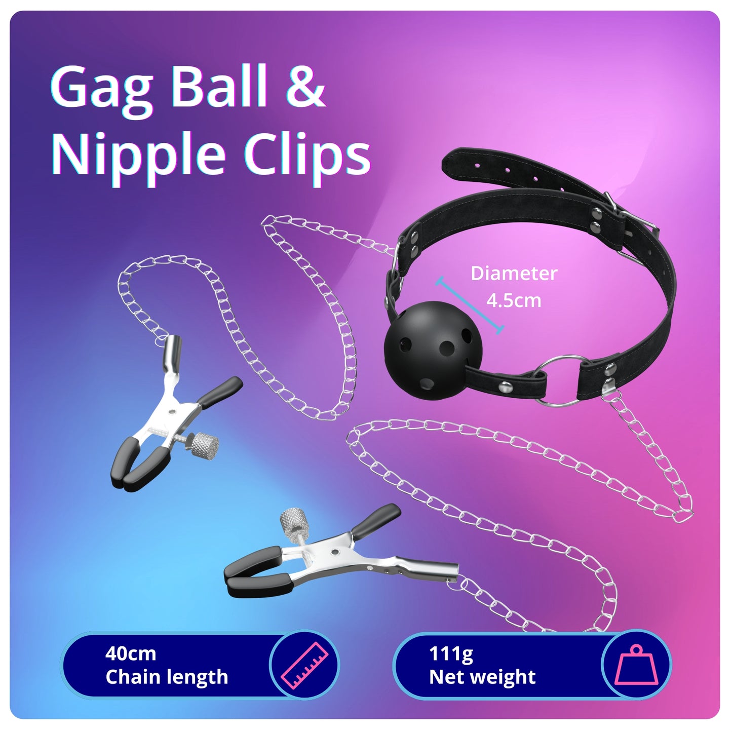 Gag and Nipple Clips