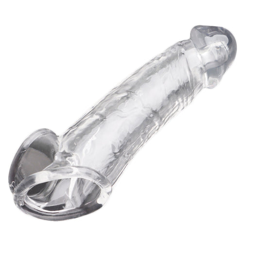 Penis Extender with Ball Loop - Clear