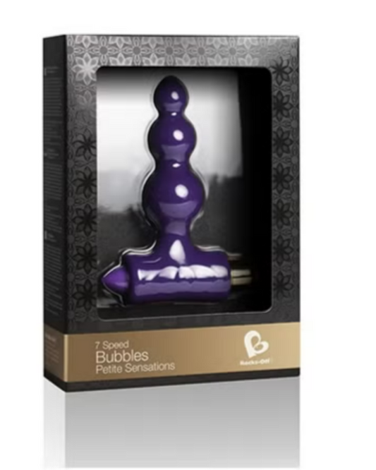 Rocks Off Petite Sensations Bubbles - 7 Speed Purple