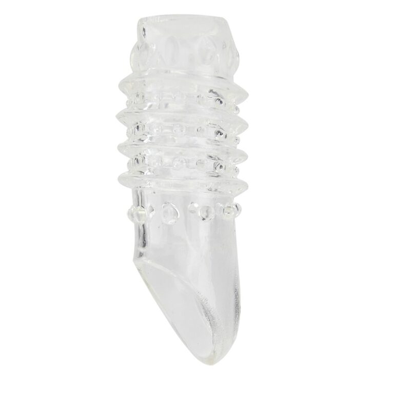 Textured Penis Sleeve with Ball Loop