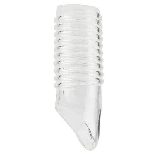 Ribbed Penis Sleeve with Ball Loop