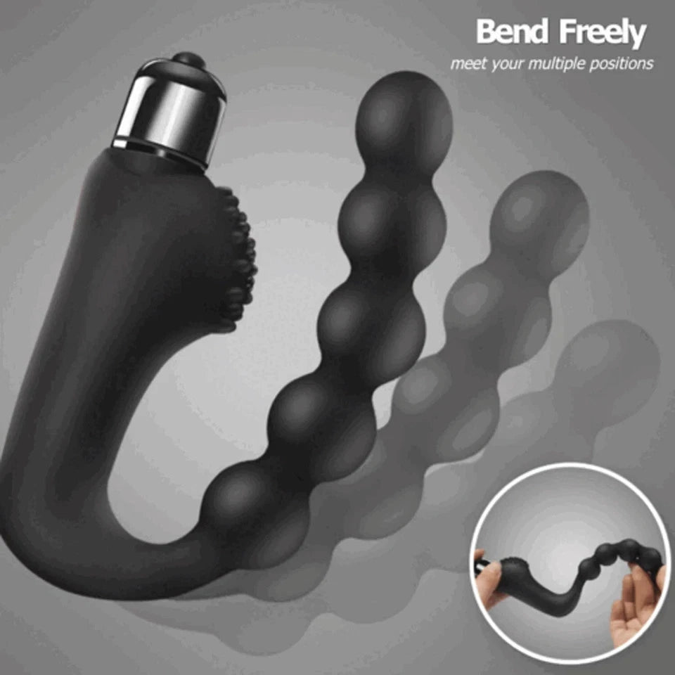 Vibrating Anal Plug Butt Beads Vibrator Prostate Massage