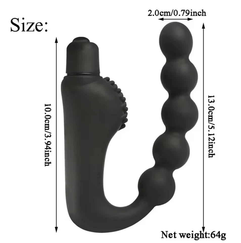 Vibrating Anal Plug Butt Beads Vibrator Prostate Massage