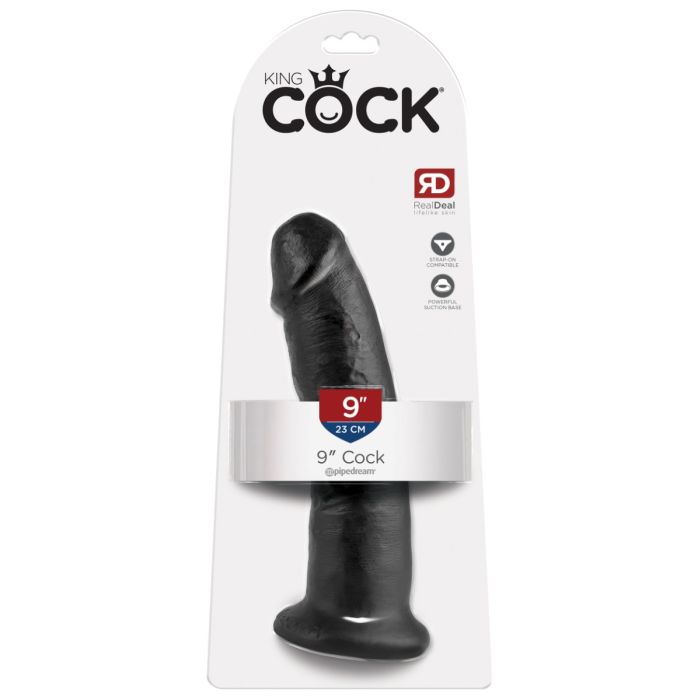 Pipedream - King Cock - 9" Cock - Black