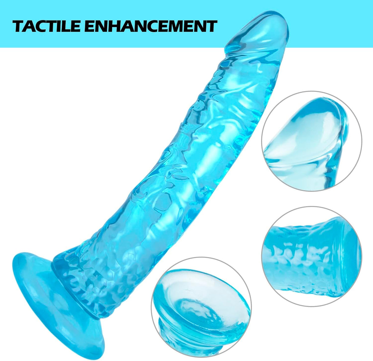 7" Dildo Realistic Anal Silicone Dildo - Bargain
