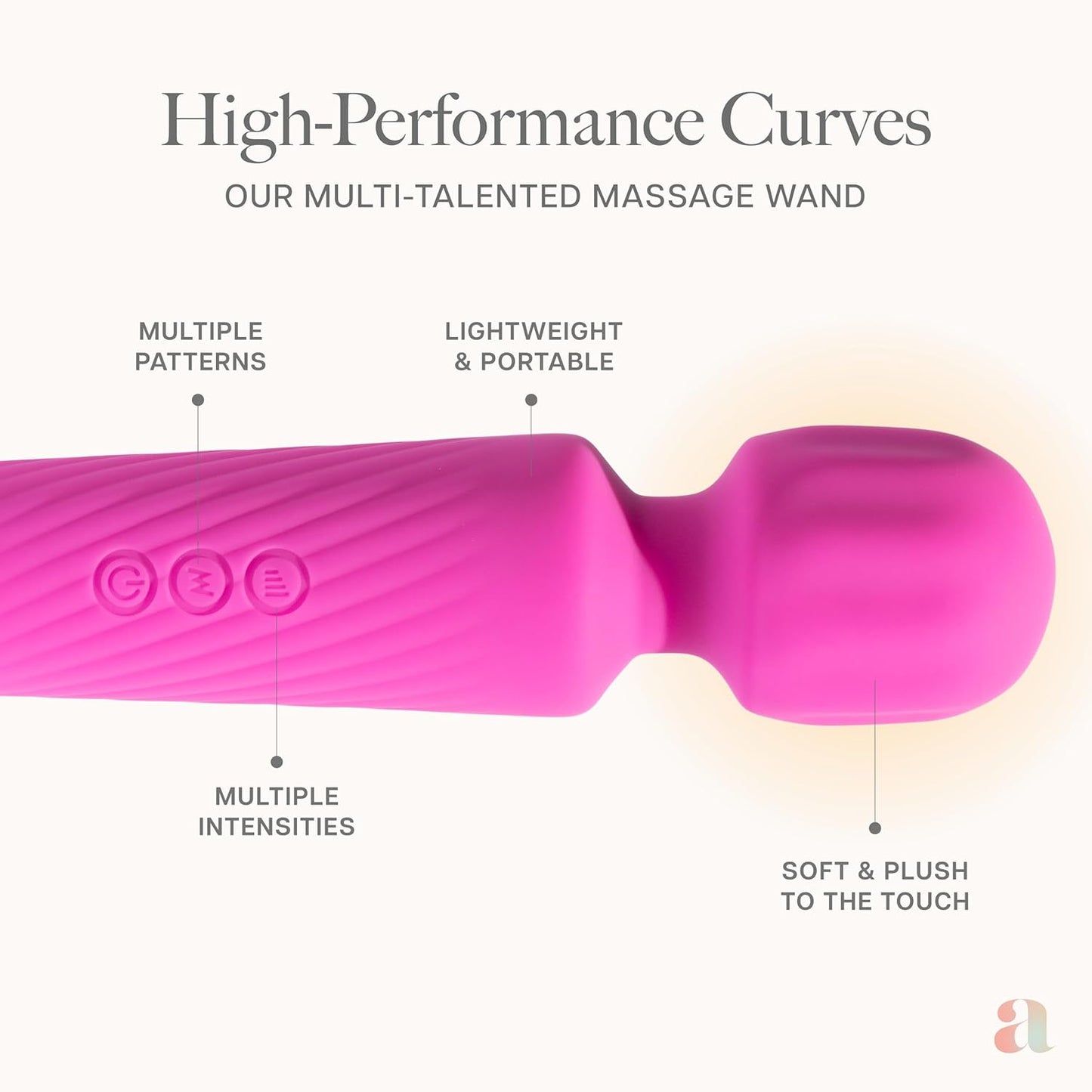 QULAITY Vibrator Wand USB Charged - 4 colours to choose from