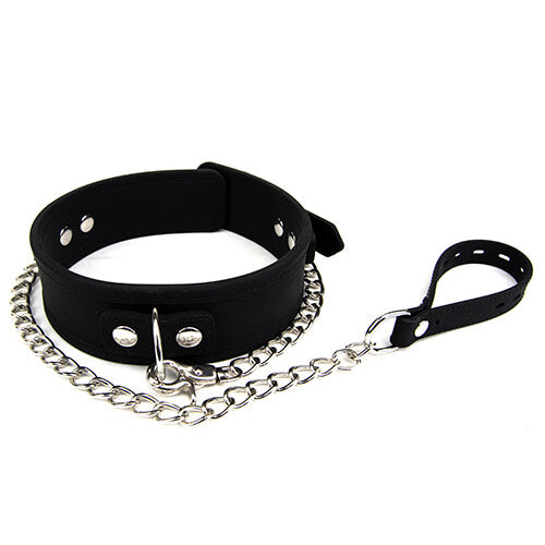 Silicone Collar and Lead Set