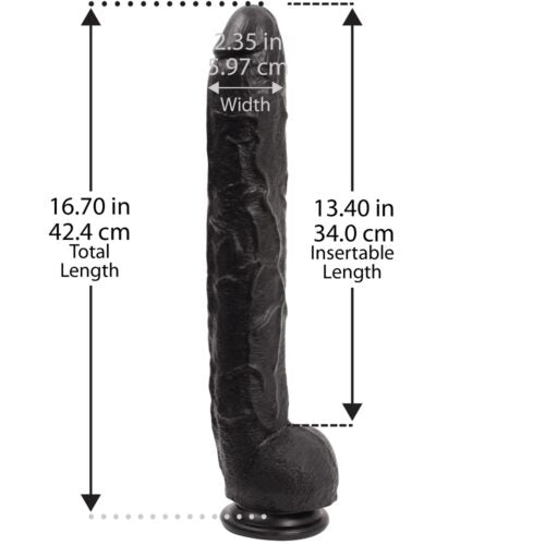 Doc Johnson Dick Rambone Black