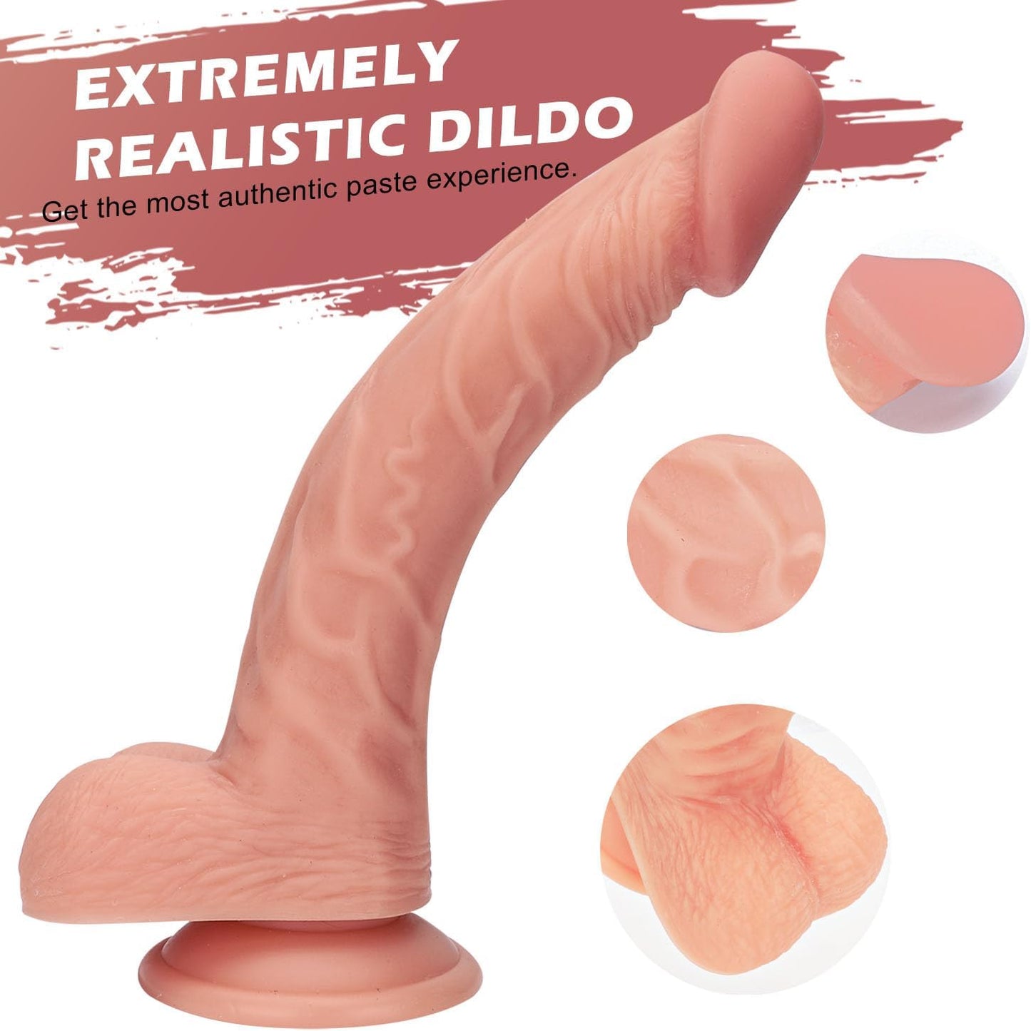 9" Inch Strap on Dildo with Harness Strap On for Men