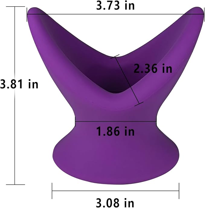 Hollow Silicone Anal Butt Plugs - Set of 3 Small/Medium/Large