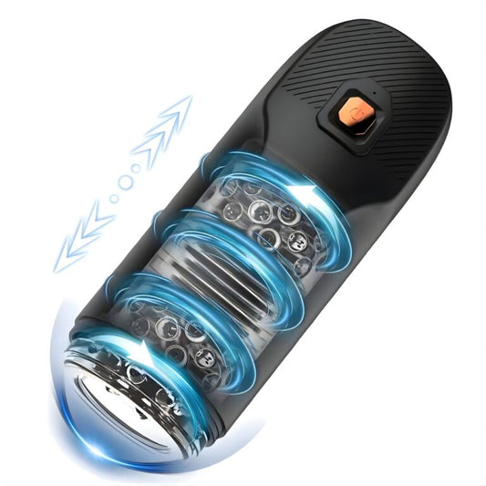 Rotating and Thrusting Male Masturbator