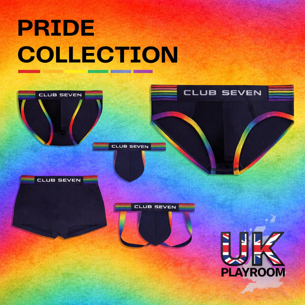 5 X Pride Underwear - 1 of each - FULL SET - SIZE MEDIUM