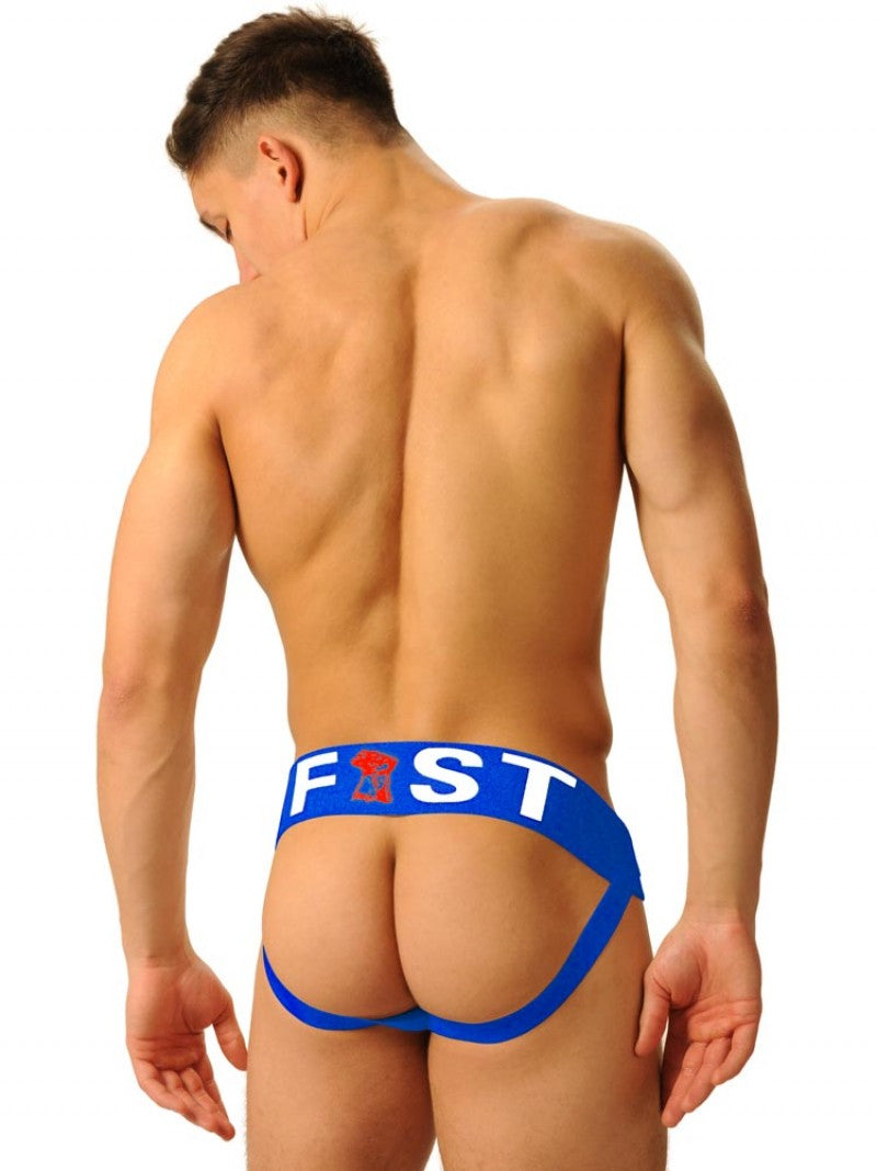 Fist Logo Jock - Blue - Medium