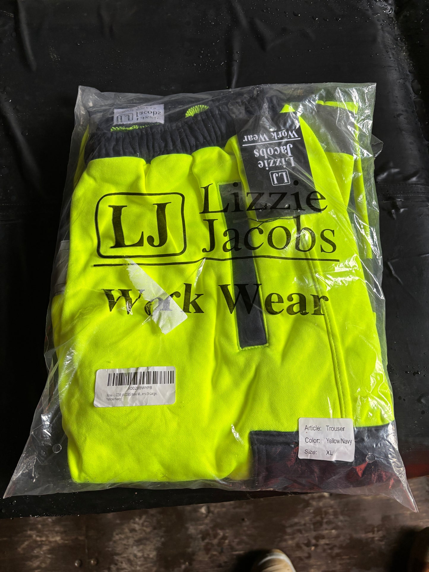 HiViz Work Trousers - Fleecy Material
