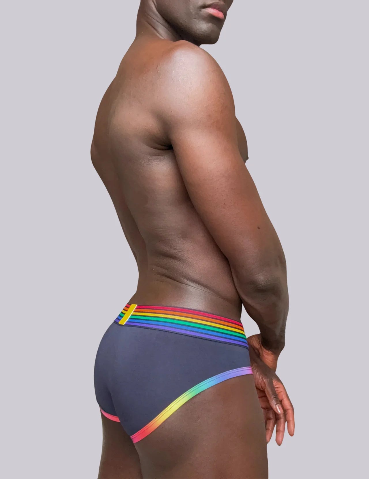 Rainbow Pride Navy Briefs