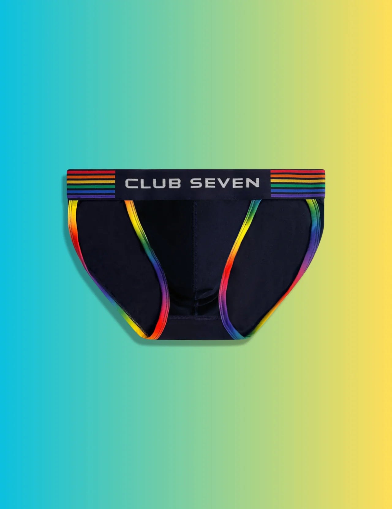 Rainbow Pride Navy Tanga Briefs