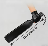 Paddle - 12.6-inch Faux Leather Whip with Leather Handle