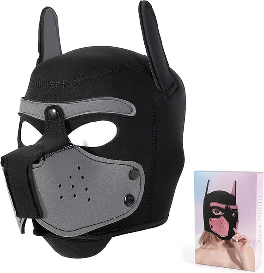 Full Pup Hood Grey