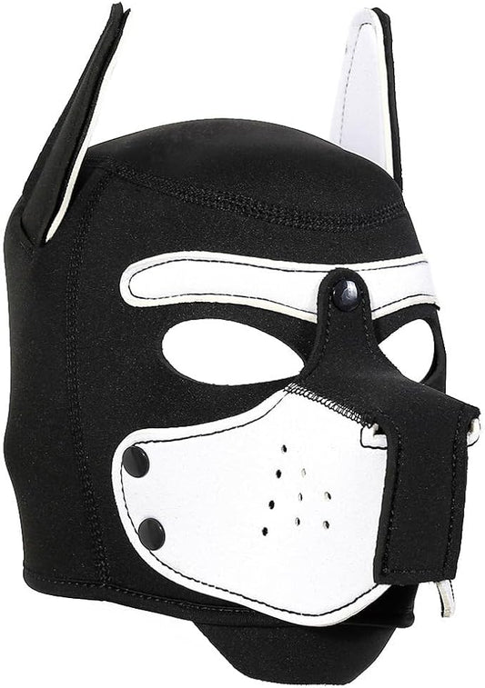 Full Pup Hood White