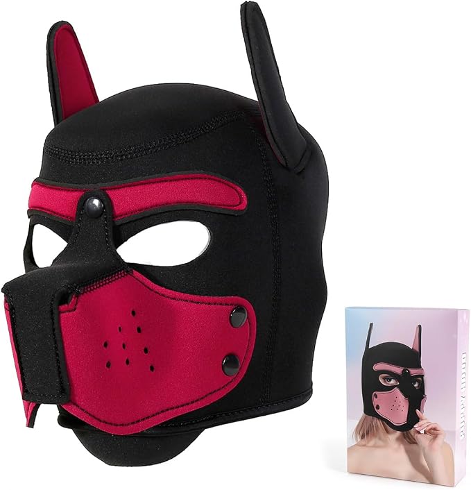 Full Pup Hood Red