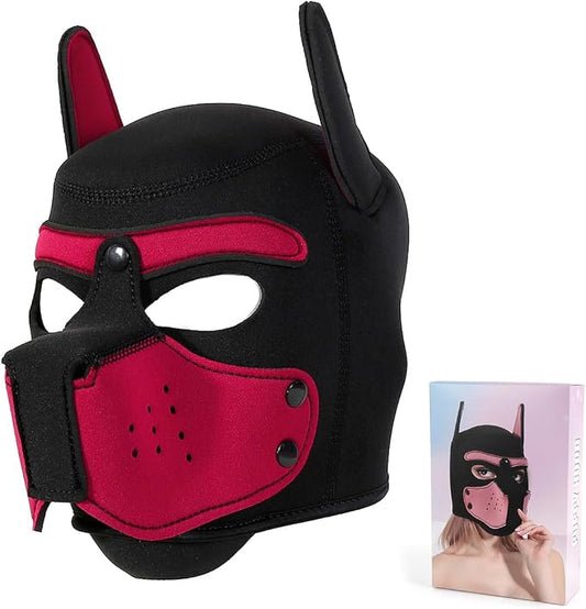Full Pup Hood Red