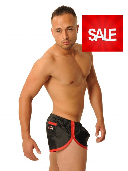 Shorts - Black/Red - Extra Large - IN THE SALE
