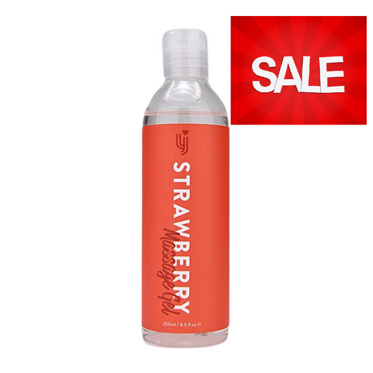 Strawberry Massage Gel 250ml - IN THE SALE