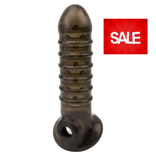 Boss Textured Penis Sleeve with Ball Loop - IN THE SALE