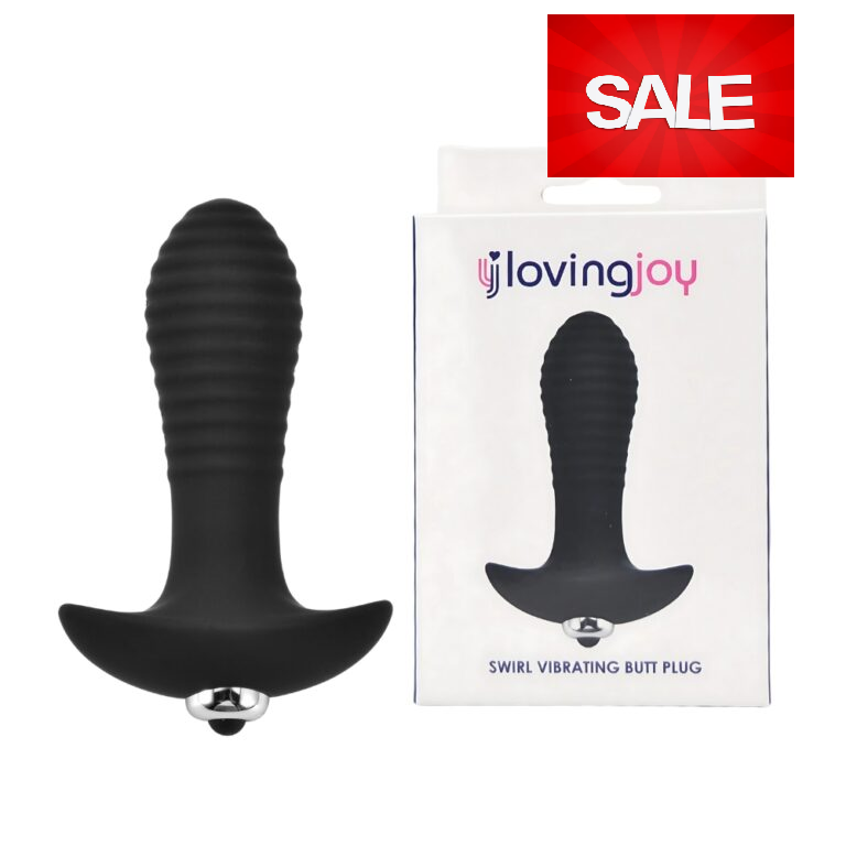 Swirl 7 Function Vibrating Butt Plug - IN THE SALE