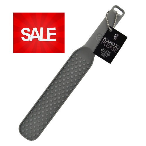 Silicone Spanking Paddle Grey - IN THE SALE