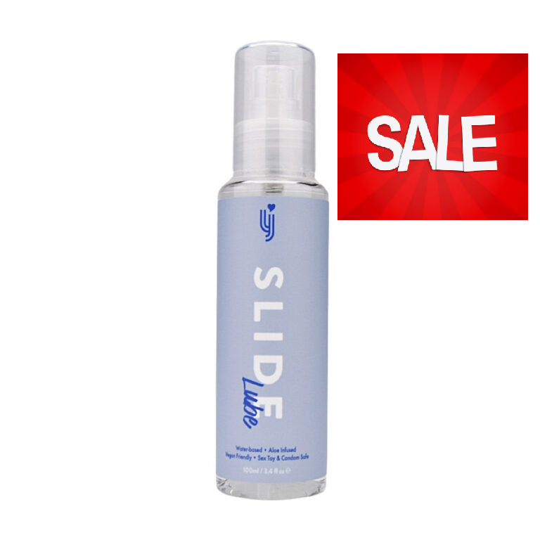 Slide Water-Based Lubricant 100ml - Fits in your sock - IN THE SALE