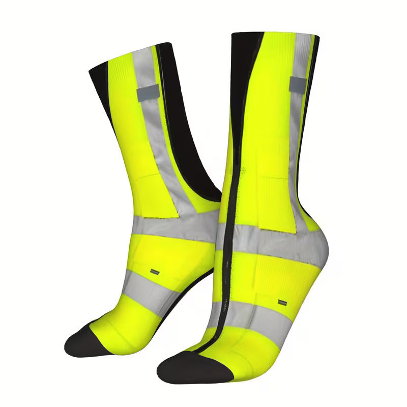 HiViz Socks - Neon and Black - IN THE SALE