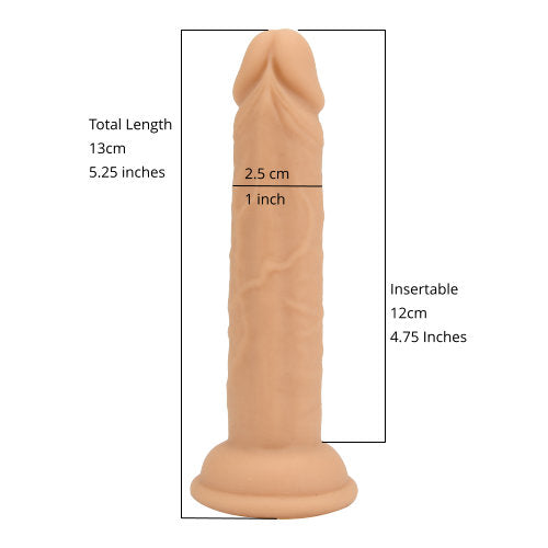 4.5 Inch Silicone Dildo - IN THE SALE