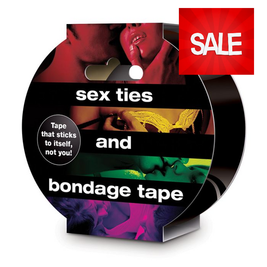 Bondage Tape - Black - 20 Meters - IN THE SALE