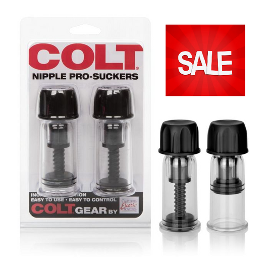 Nipple Pro-Suckers - Black - COLT - IN THE SALE